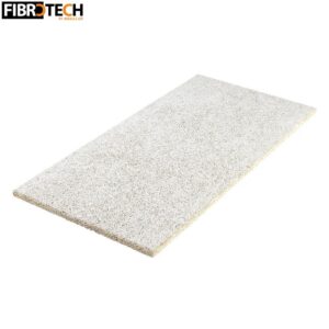 3D Ηχομονωτικά Πάνελ Ξυλόμαλλου - Cement Basic - Fibrotech - “White” - 120cm x 60cm x 2.5cm (1838883)