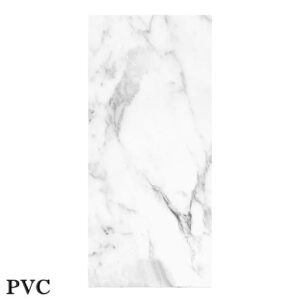 3D Διακοσμητικό Πάνελ Τοίχου PVC - 280cm x 122cm x 0.28cm - Bianco Carrara - 1 Τμχ (SBC101)